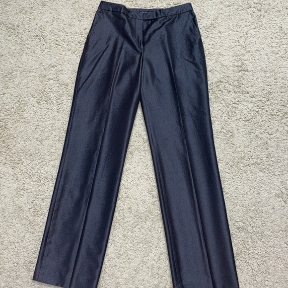 Peace of Cloth 2pc Gray Power Suit in Metallic Graphite Gray Size 6 - Picture 4 of 8